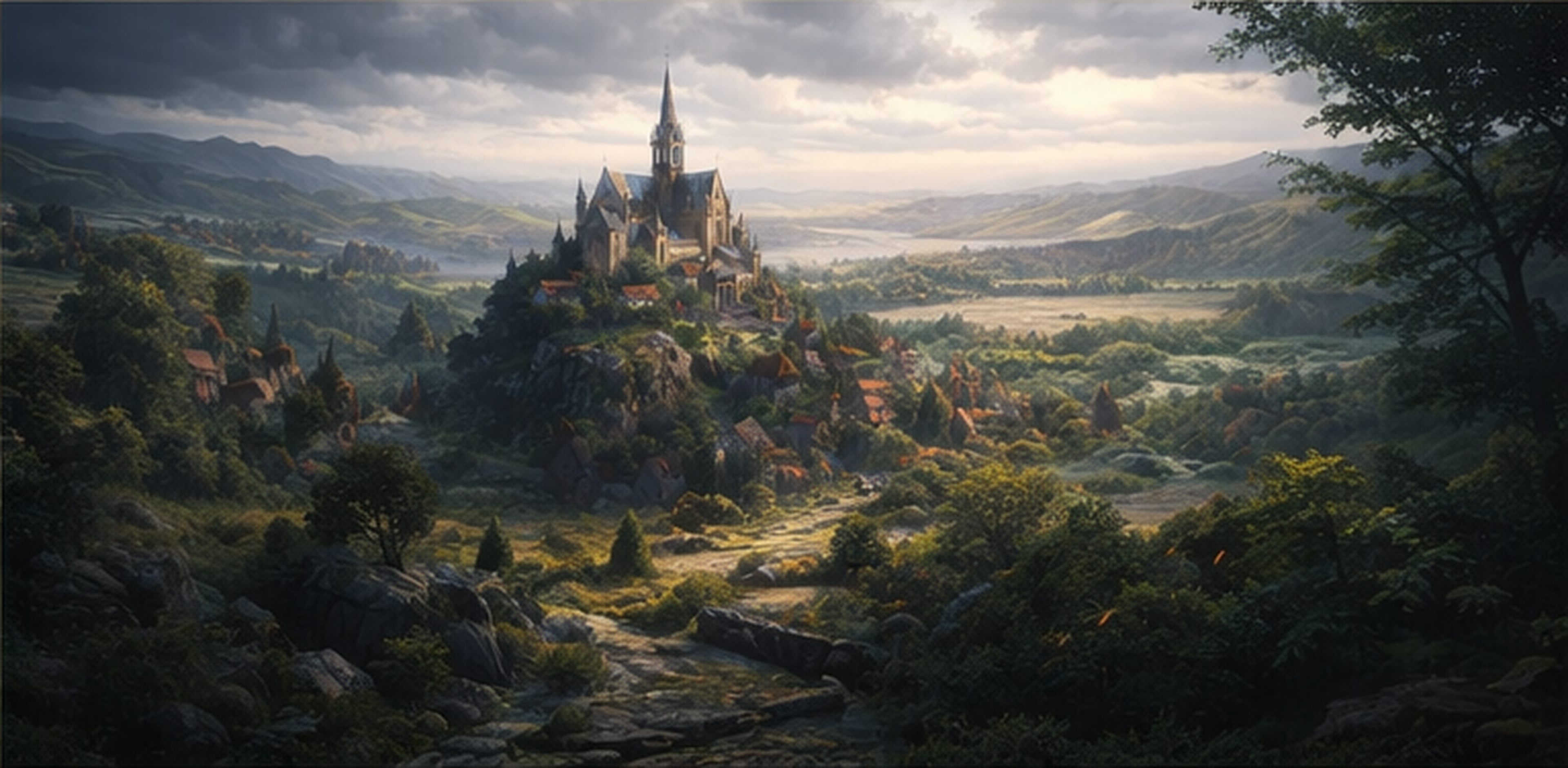 Ключевой арт: открытый мир